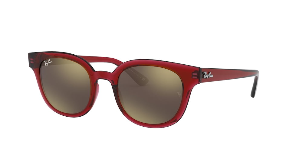 Ray-Ban RB4324F Bifocal Prescription Sunglasses, 50mm, RB4324F-645193-50-BI