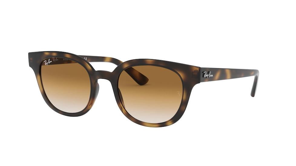 Ray-Ban RB4324F Bifocal Prescription Sunglasses, 50mm, RB4324F-710-51-50-BI