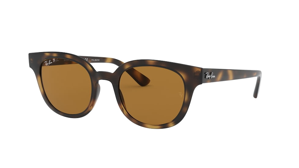 Ray-Ban RB4324F Bifocal Prescription Sunglasses, 50mm, RB4324F-710-83-50-BI