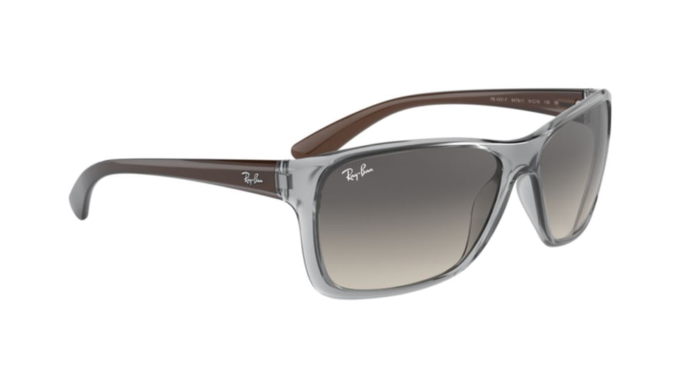 Ray-Ban RB4331F Sunglasses 647911-61 - , Grey Gradient Dark Grey Lenses