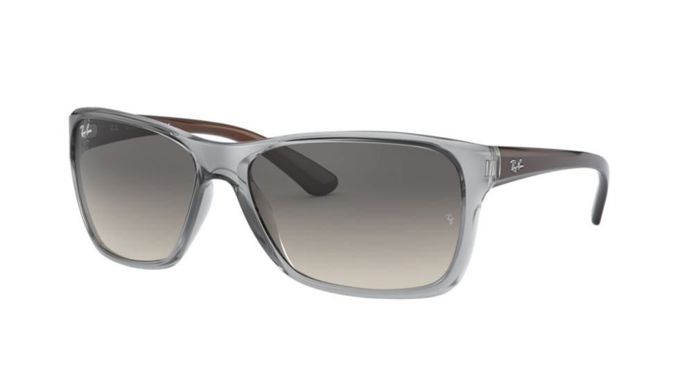 Ray-Ban RB4331F Sunglasses 647911-61 - , Grey Gradient Dark Grey Lenses