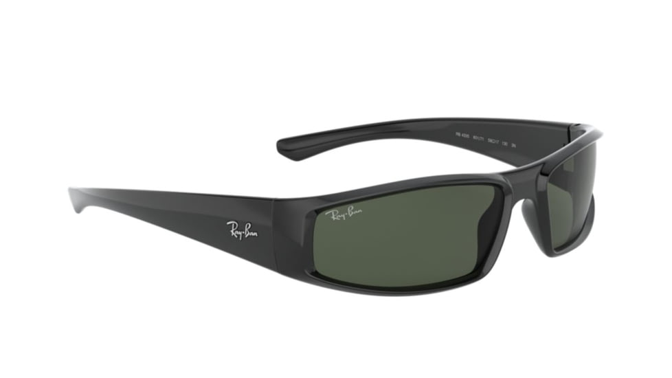 Ray-Ban RB4335 Sunglasses 601/71-58 - , Green Lenses