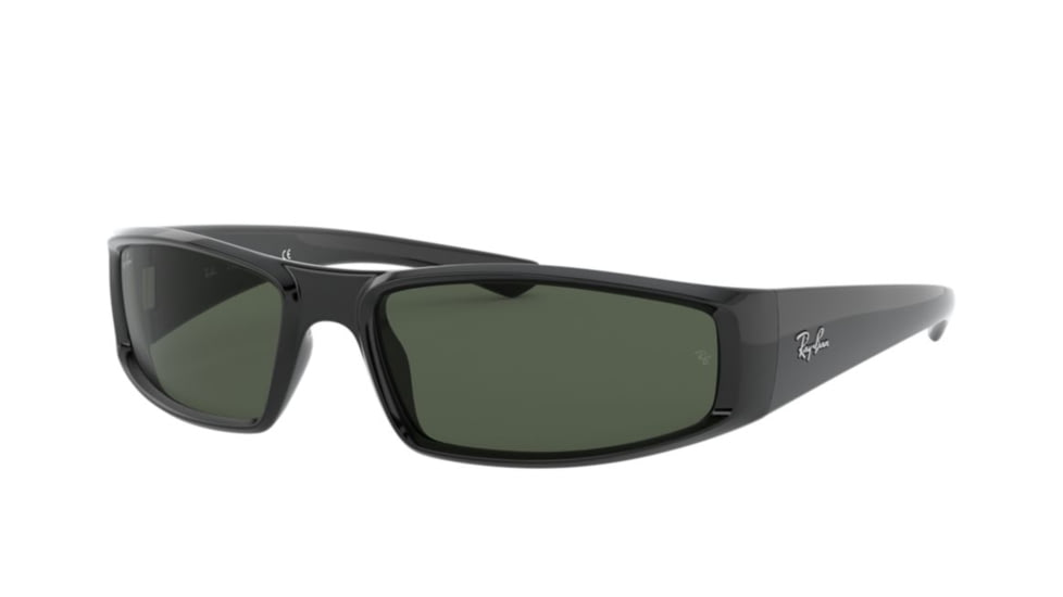 Ray-Ban RB4335 Sunglasses 601/71-58 - , Green Lenses