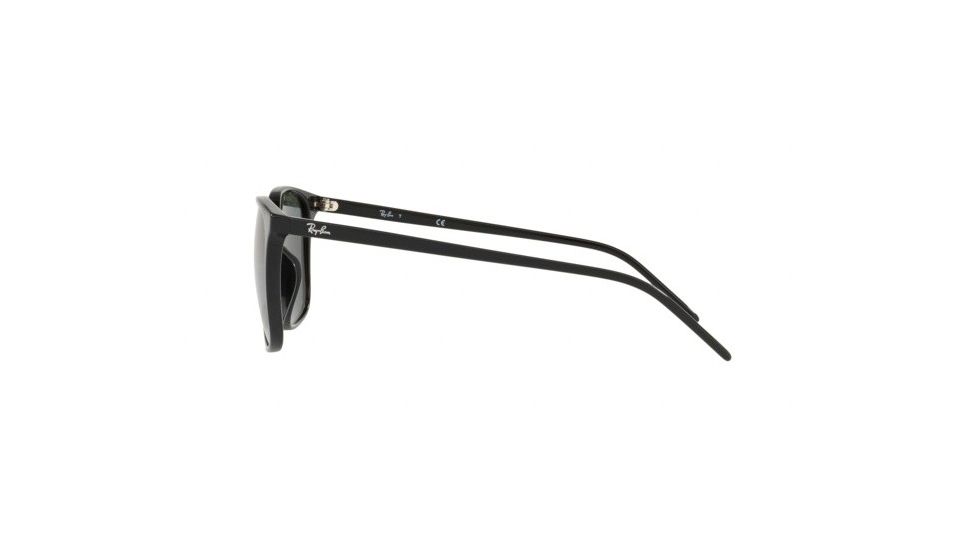 Ray-Ban RB4387F Progressive Prescription Sunglasses, 55mm, Black, RB4387F-901-71-55-PRO