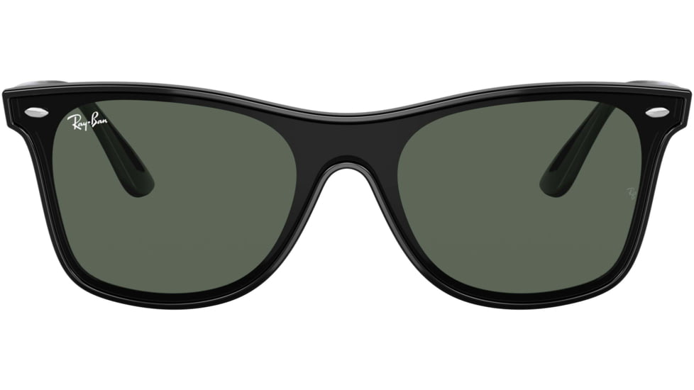 Ray-Ban RB4440N Sunglasses 601/71-41 - Black Frame, Green Lenses