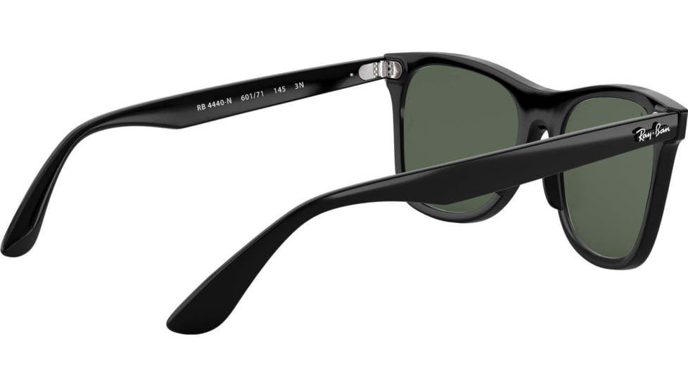 Ray-Ban RB4440N Sunglasses 601/71-41 - Black Frame, Green Lenses