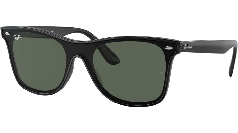Ray-Ban RB4440N Sunglasses 601/71-41 - Black Frame, Green Lenses