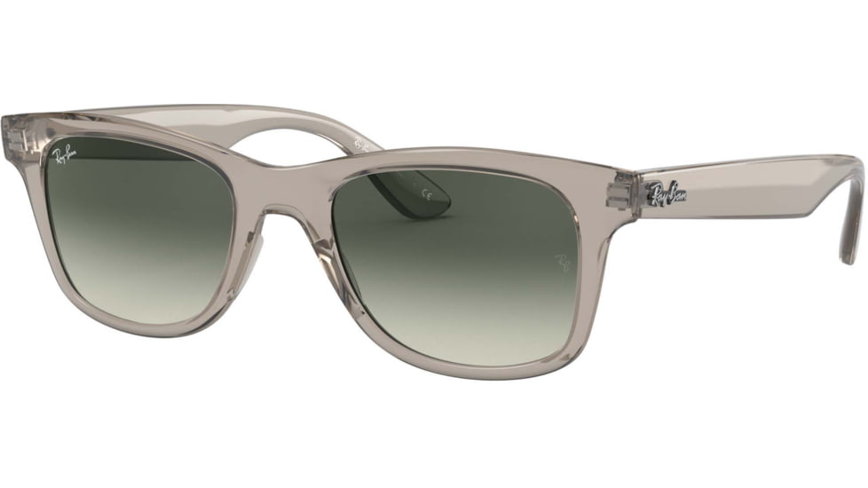 Ray-Ban RB4640 Sunglasses, Transparent Grey, 50, RB4640-644971-50