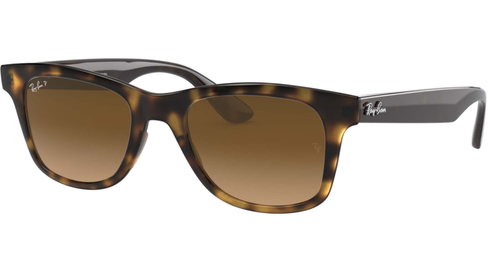 Ray-Ban RB4640 Sunglasses, Light Havana, Brown Gradient, 50, RB4640-710-M2-50