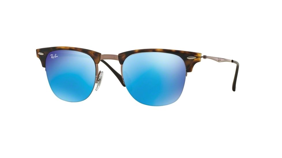 Ray-Ban RB8056 Bifocal Prescription Sunglasses RB8056-175-55-49 - Lens Diameter 49 mm, Frame Color Shiny Light Brown