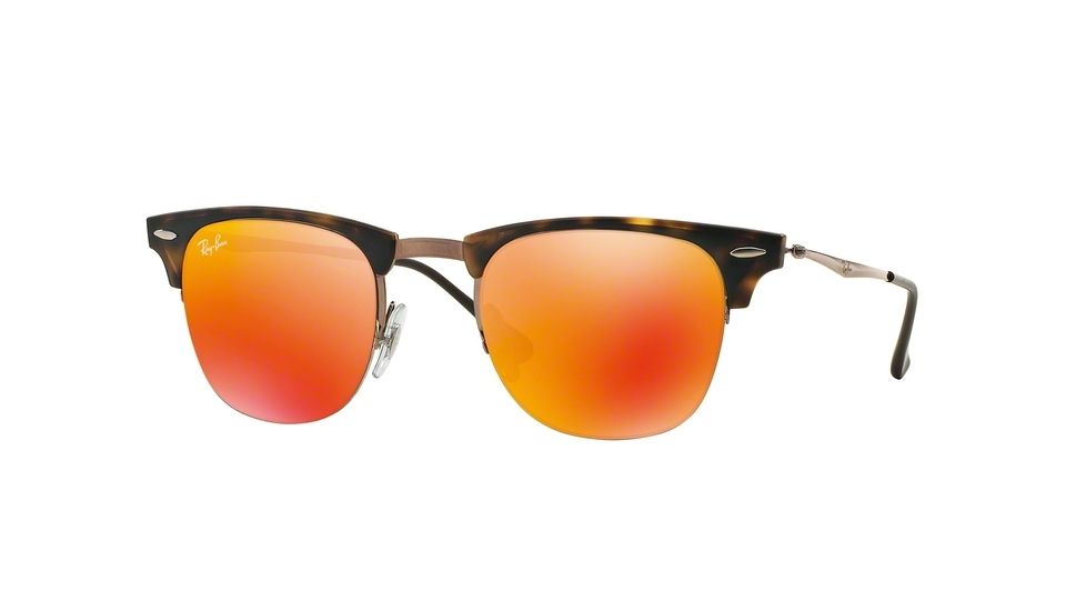 Ray-Ban RB8056 Bifocal Prescription Sunglasses RB8056-175-6Q-49 - Lens Diameter 49 mm, Frame Color Shiny Light Brown