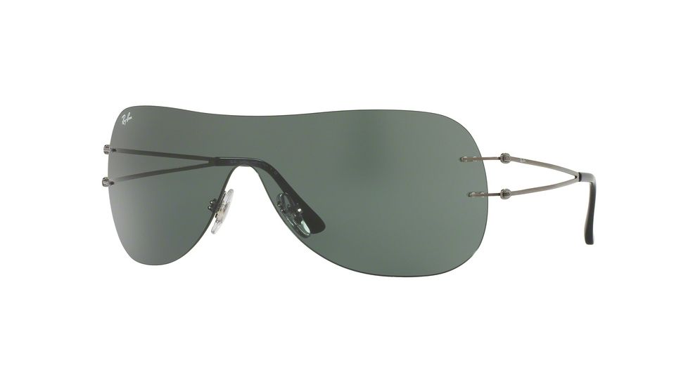Ray-Ban RB8057 Single Vision Prescription Sunglasses RB8057-004-71-34 - Lens Diameter 134 mm, Lens Diameter 34 mm, Frame Color Gunmetal