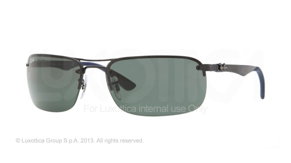 Ray-Ban CARBON FIBRE RB8310 Progressive Prescription Sunglasses RB8310-002-71-63 - Lens Diameter 63 mm, Frame Color Black