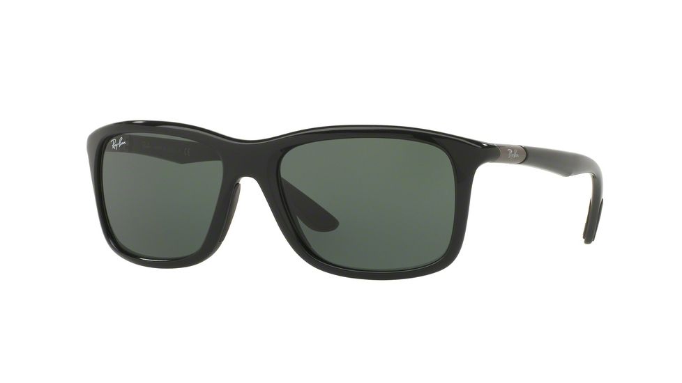 Ray-Ban RB8352 Single Vision Prescription Sunglasses RB8352-621971-57 - Lens Diameter 57 mm, Frame Color Black