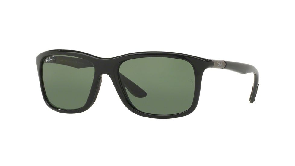 Ray-Ban RB8352 Single Vision Prescription Sunglasses RB8352-62199A-57 - Lens Diameter 57 mm, Frame Color Black