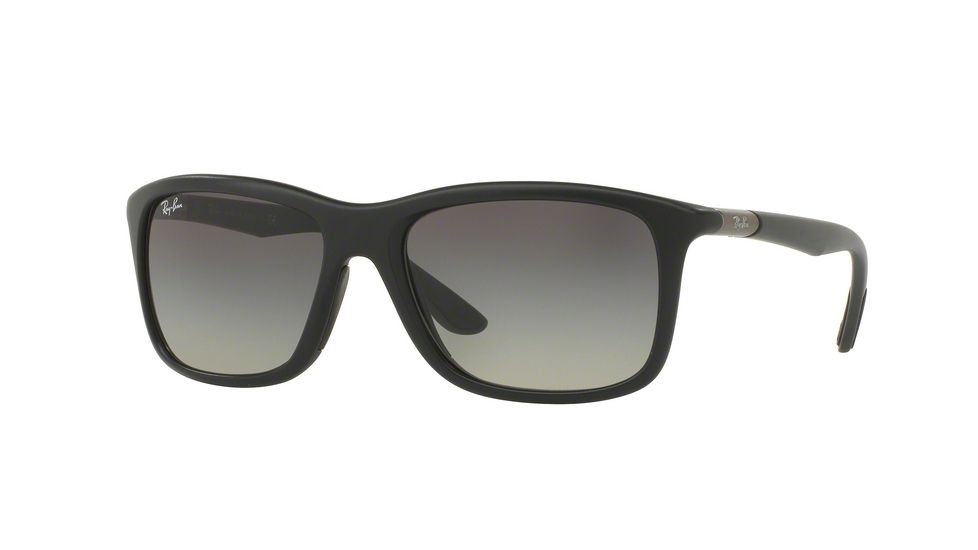 Ray-Ban RB8352 Single Vision Prescription Sunglasses RB8352-622011-57 - Lens Diameter 57 mm, Frame Color Matte Black