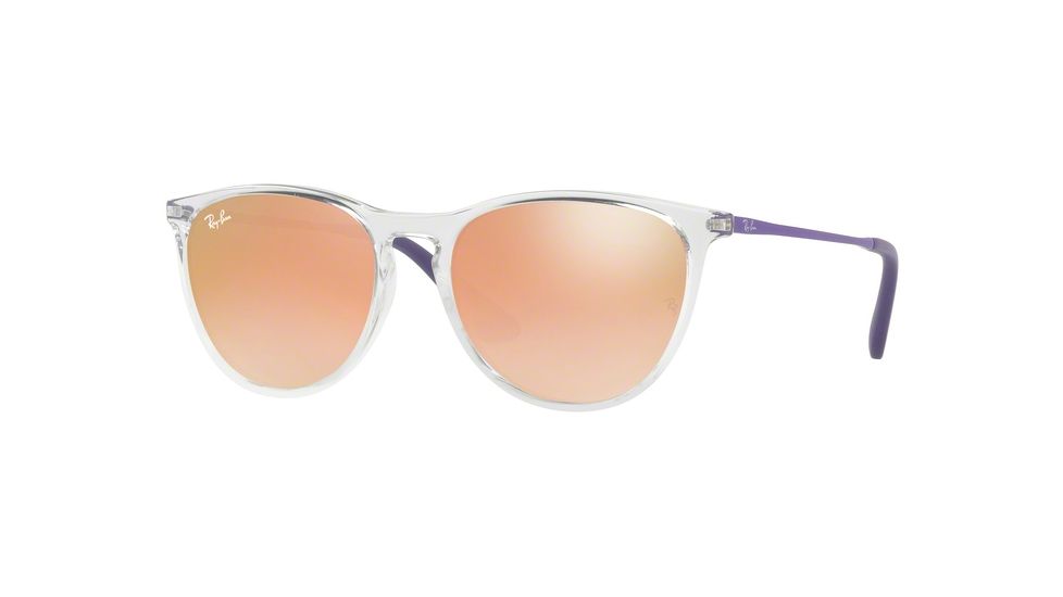 Ray-Ban RJ9060S Single Vision Prescription Sunglasses RJ9060S-7030B9-50 - Lens Diameter 50 mm, Frame Color Trasparent