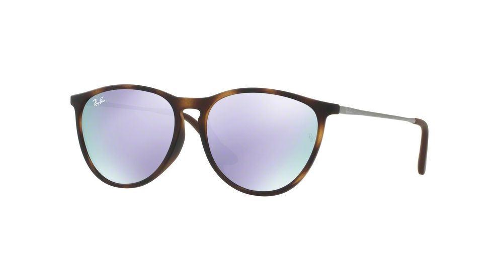 Ray-Ban RJ9060SF Progressive Prescription Sunglasses, 52mm, Havana Rubber, RJ9060SF-70064V-52-PRO