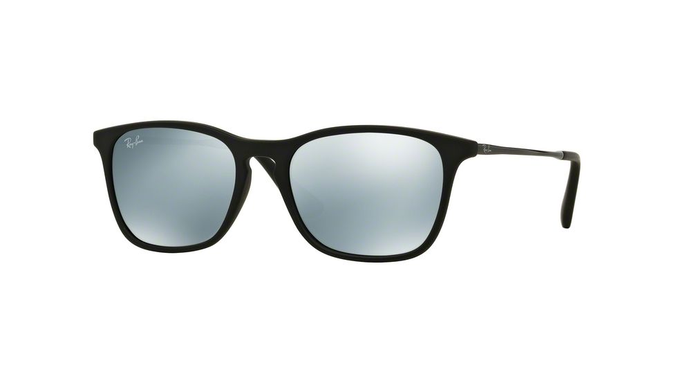 Ray-Ban RJ9061S Progressive Prescription Sunglasses RJ9061S-700530-49 - Lens Diameter 49 mm, Frame Color Rubber Black