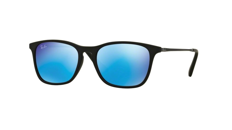 Ray-Ban RJ9061S Progressive Prescription Sunglasses RJ9061S-700555-49 - Lens Diameter 49 mm, Frame Color Rubber Black