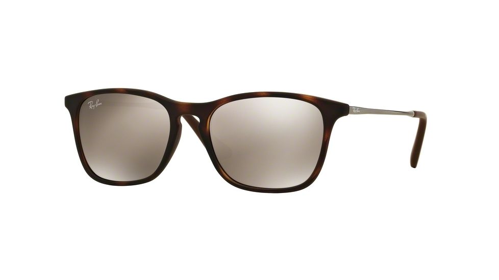 Ray-Ban RJ9061S Progressive Prescription Sunglasses RJ9061S-70065A-49 - Lens Diameter 49 mm, Frame Color Rubber Havana