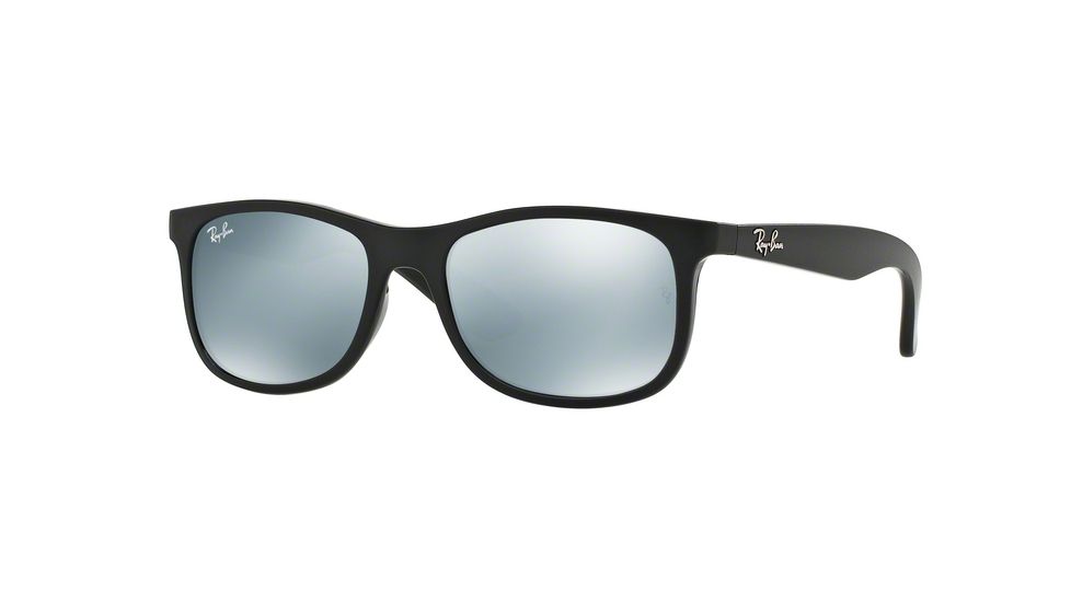 Ray-Ban RJ9062S Progressive Prescription Sunglasses RJ9062S-701330-48 - Lens Diameter 48 mm, Frame Color Matte Black On Black