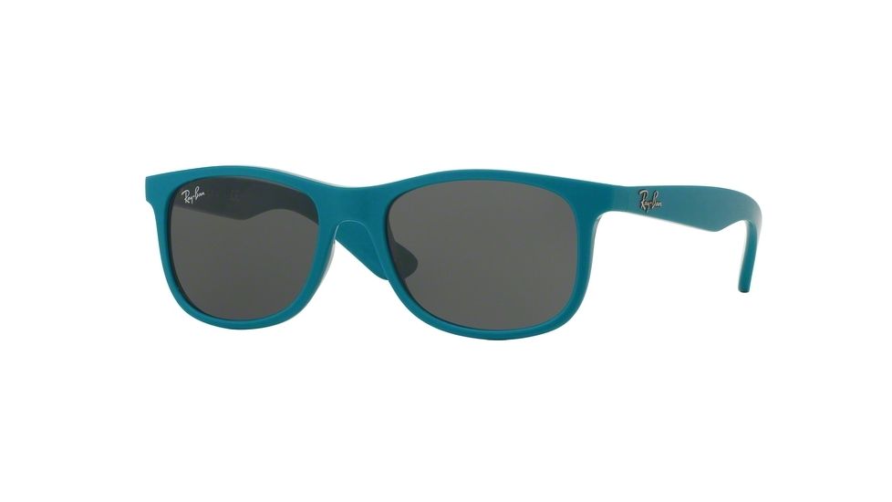 Ray-Ban RJ9062S Progressive Prescription Sunglasses RJ9062S-701687-48 - Lens Diameter 48 mm, Frame Color Matte Torquoise