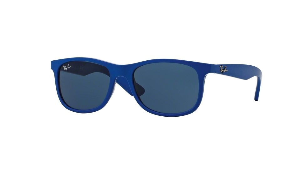 Ray-Ban RJ9062S Progressive Prescription Sunglasses RJ9062S-701780-48 - Lens Diameter 48 mm, Frame Color Matte Blue