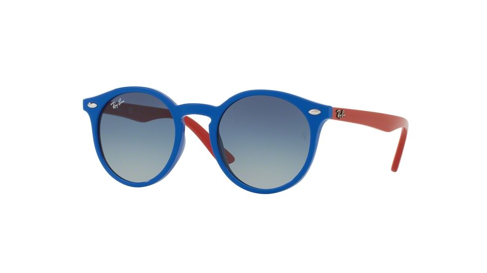 Ray-Ban RJ9064S Single Vision Prescription Sunglasses RJ9064S-70204L-44 - Lens Diameter 44 mm, Frame Color Blue