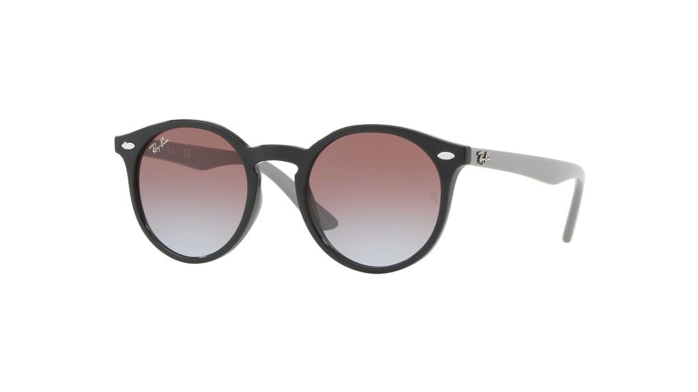 Ray-Ban RJ9064S Single Vision Prescription Sunglasses RJ9064S-7043I8-44 - Lens Diameter 44 mm, Frame Color Black