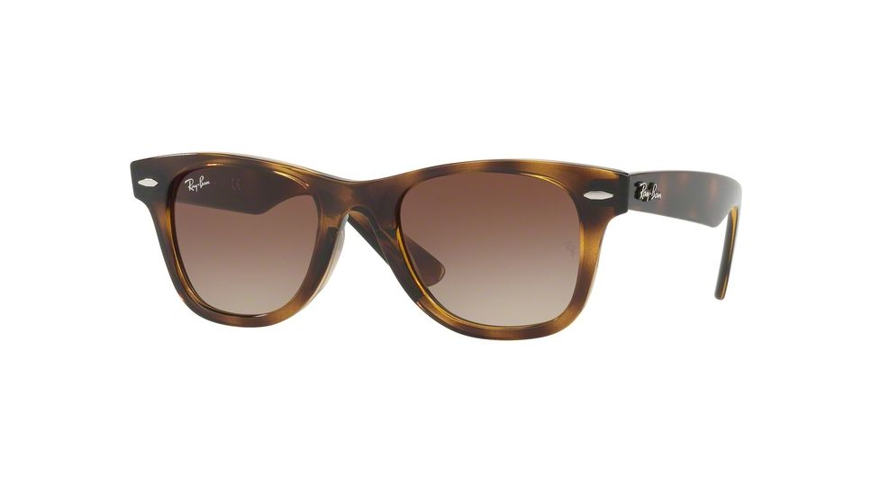 Ray-Ban JUNIOR WAYFARER RJ9066S Progressive Prescription Sunglasses RJ9066S-152-13-47 - Lens Diameter 47 mm, Frame Color Havana