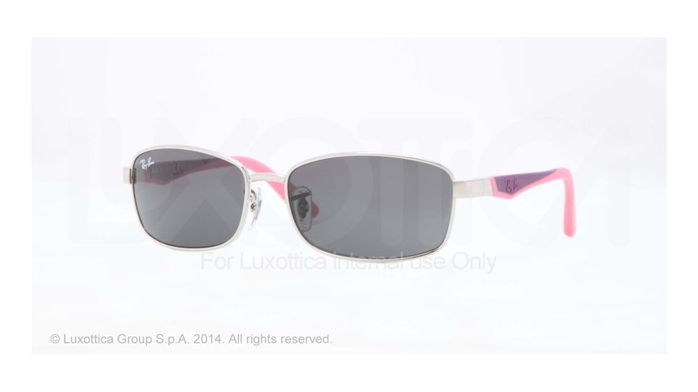 Ray-Ban RJ9533S Bifocal Prescription Sunglasses RJ9533S-212-87-51 - Lens Diameter 51 mm, Frame Color Shiny Silver