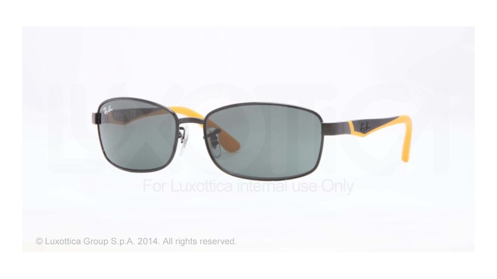 Ray-Ban RJ9533S Bifocal Prescription Sunglasses RJ9533S-220-71-51 - Lens Diameter 51 mm, Frame Color Shiny Black
