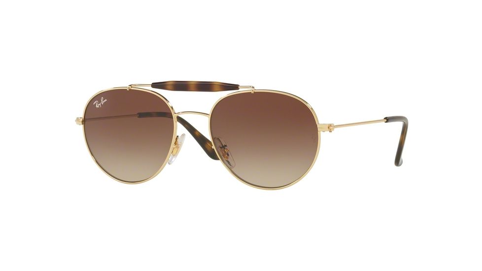 Ray-Ban RJ9542S Bifocal Prescription Sunglasses RJ9542S-223-13-50 - Lens Diameter 50 mm, Frame Color Gold