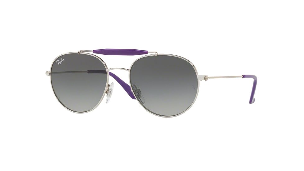 Ray-Ban RJ9542S Bifocal Prescription Sunglasses RJ9542S-265-11-50 - Lens Diameter 50 mm, Frame Color Silver