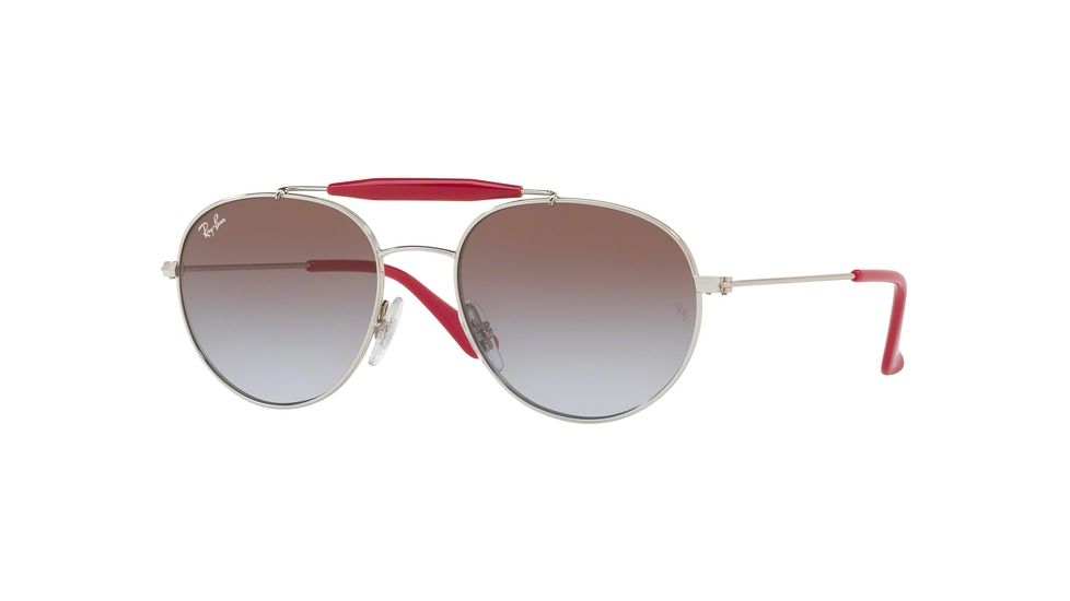 Ray-Ban RJ9542S Bifocal Prescription Sunglasses RJ9542S-266-68-50 - Lens Diameter 50 mm, Frame Color Silver