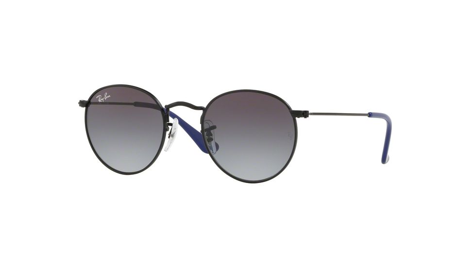 Ray-Ban RJ9547S Progressive Prescription Sunglasses, 44mm, Matte Black, RJ9547S-201-8G-44-PRO