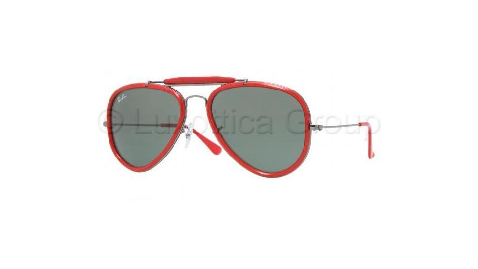 Ray-Ban Road Spirit RB3428 Sunglasses with No-Line Progressive Rx Prescription Lenses RB3428-004-5418 - Lens Diameter: 54 mm, Frame Color: Gunmetal