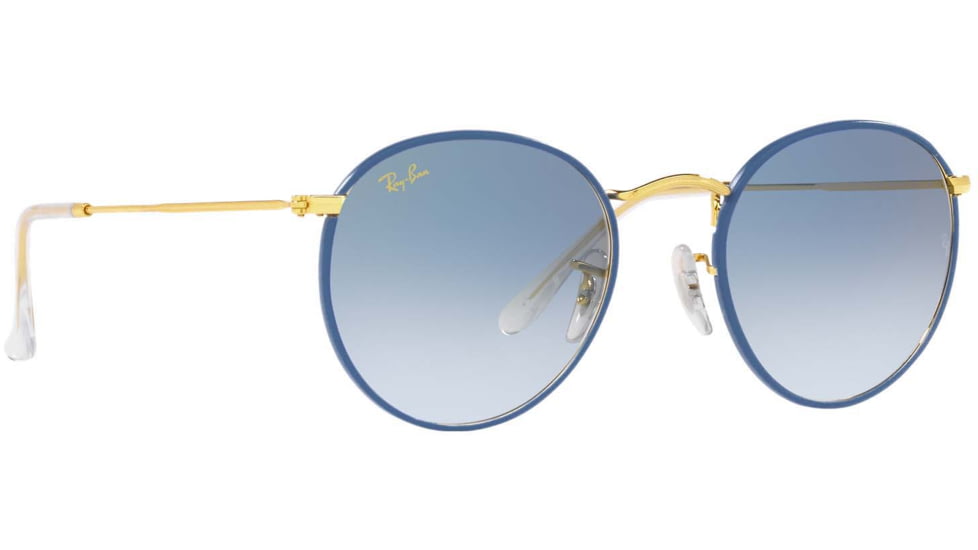 Ray-Ban ROUND METAL M RB3447JM Sunglasses 91963F-50 - , Clear Gradient Blue Lenses