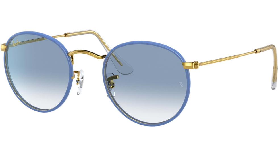 Ray-Ban ROUND METAL M RB3447JM Sunglasses 91963F-50 - , Clear Gradient Blue Lenses
