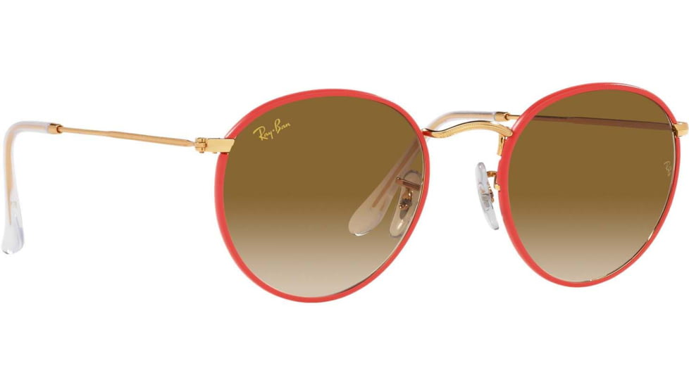 Ray-Ban ROUND METAL M RB3447JM Sunglasses 919651-50 - , Clear Gradient Brown Lenses