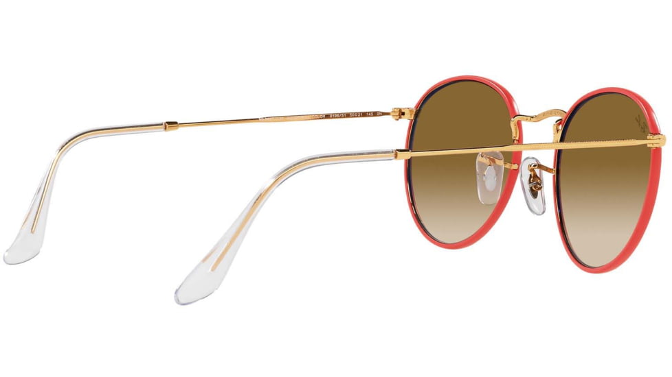 Ray-Ban ROUND METAL M RB3447JM Sunglasses 919651-50 - , Clear Gradient Brown Lenses