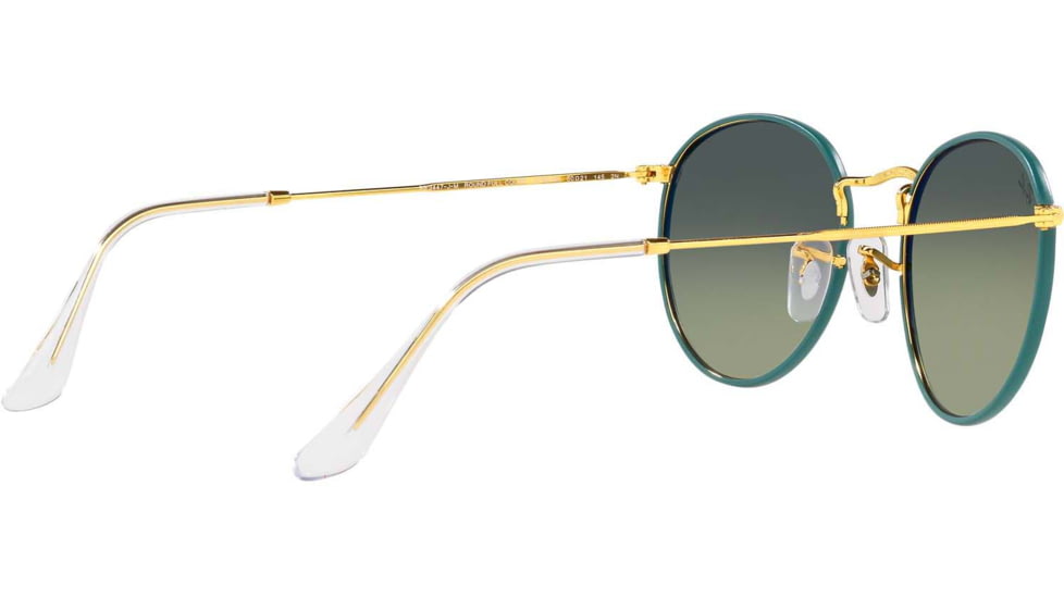 Ray-Ban ROUND METAL M RB3447JM Sunglasses 9196BH-50 - , vintage green gradient blue Lenses