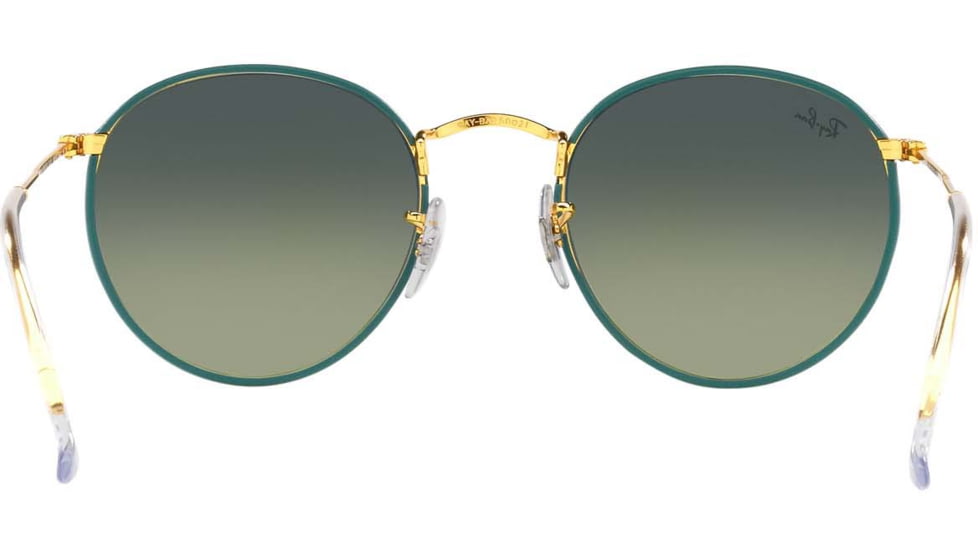 Ray-Ban ROUND METAL M RB3447JM Sunglasses 9196BH-50 - , vintage green gradient blue Lenses