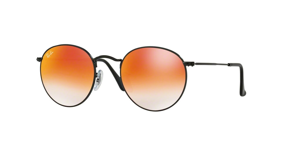 Ray-Ban RB3447 Bifocal Prescription Sunglasses RB3447-002-4W-53 - Lens Diameter 53 mm, Frame Color Shiny Black