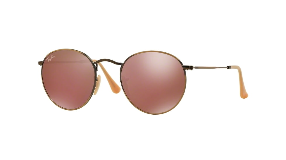 Ray-Ban RB3447 Bifocal Prescription Sunglasses RB3447-167-2K-50 - Lens Diameter 50 mm, Frame Color Demiglos Brusched Bronze