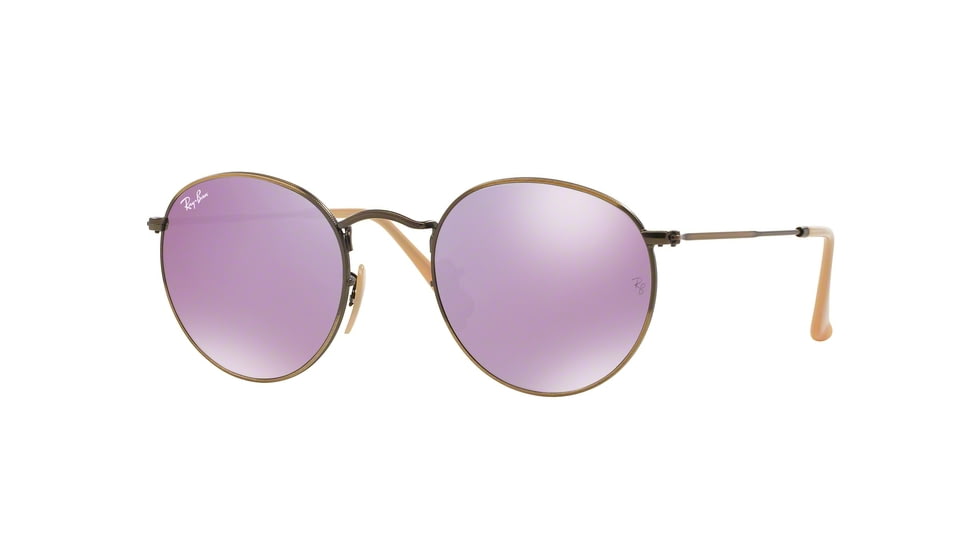 Ray-Ban RB3447 Bifocal Prescription Sunglasses RB3447-167-4K-53 - Lens Diameter 53 mm, Frame Color Demiglos Brusched Bronze