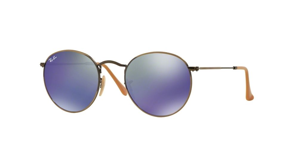 Ray-Ban RB3447 Bifocal Prescription Sunglasses RB3447-167-68-50 - Lens Diameter 50 mm, Frame Color Demiglos Brusched Bronze