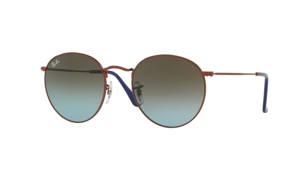 Ray-Ban RB3447 Bifocal Prescription Sunglasses RB3447-900396-53 - Lens Diameter 53 mm, Frame Color Shiny Dark Bronze