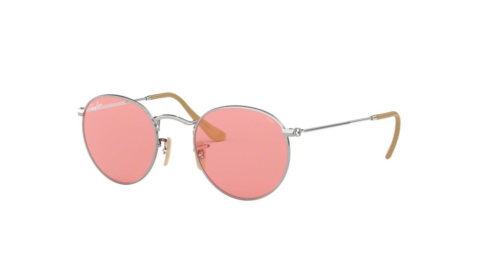 Ray-Ban RB3447 Bifocal Prescription Sunglasses, 53mm, Silver, RB3447-9065V7-53-BI